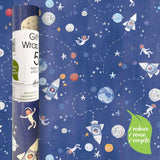 Deva Designs In Space gift wrap roll 5m x 50cm, UK version