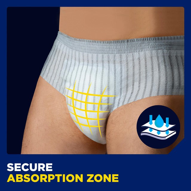 TENA men incontinence pants medium (British brand)