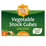 Marigold Health Foods organic yeast-free vegetable stock cubes 87g, imported from the UK