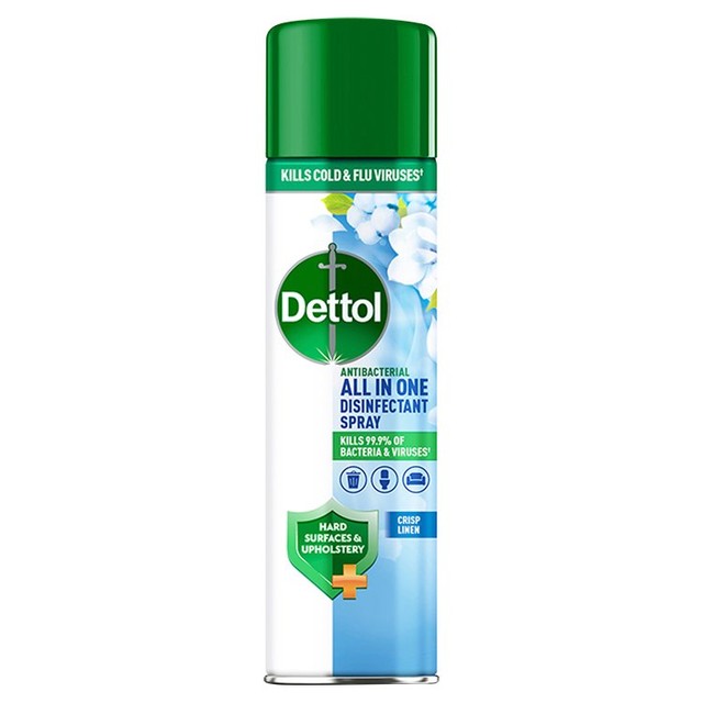 Dettol All-in-One Antibacterial Spray Crisp Linen