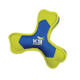 Zeus K9 Fitness Tough Nylon Tri Bone dog toy (British brand)