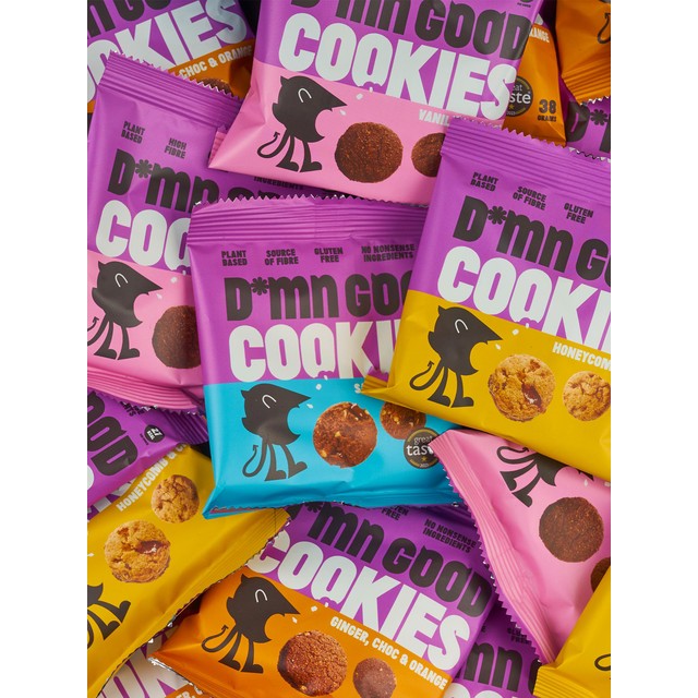 Raw Bake Station honeycomb and chocolate cookies 38g - British product