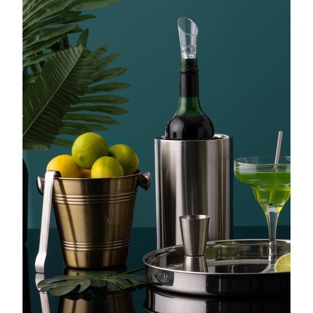 Viners silver double wall wine cooler 1.3L (British brand)