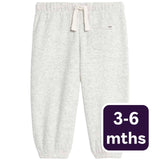 M&S Tommy Plain Jogger grey marl 3-6 months, imported from the UK