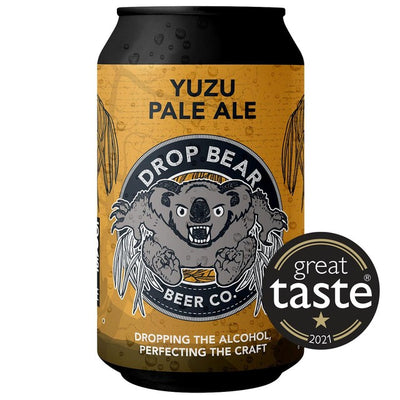 Drop Bear Beer Yuzu Pale Ale Non-Alcoholic Beer 330ml