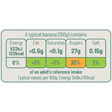 Ocado organic fairtrade bananas 6 per pack, imported from the UK