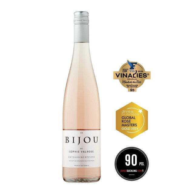 Bijou Wines Le Bijou de Sophie Valrose rosé wine 75cl - British product