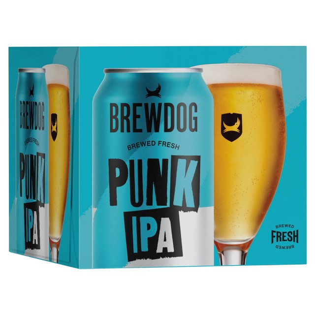 BrewDog Punk IPA beer 4 x 330ml cans - British product