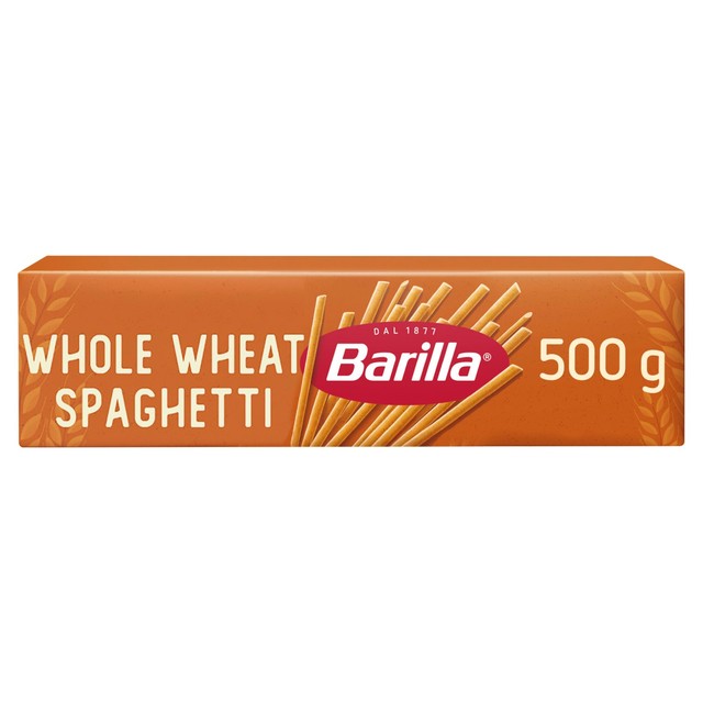 Barilla wholewheat spaghetti pasta 500g - British product