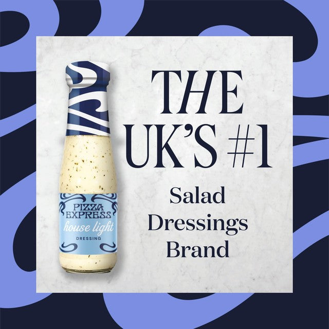 Pizza Express light salad dressing 235ml, imported from the UK