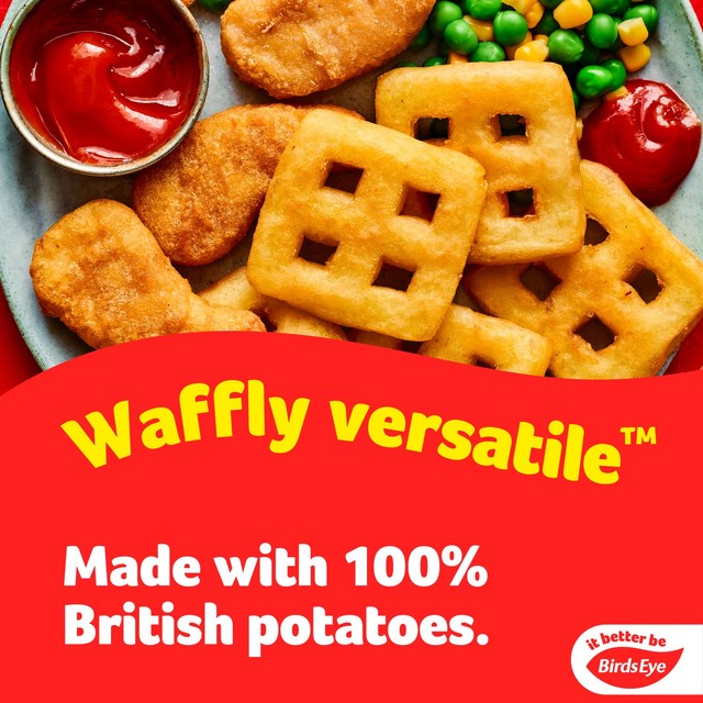 Birds Eye mini potato waffles 786g - British product