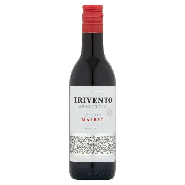 Trivento Reserve Malbec red wine 187ml (British brand)