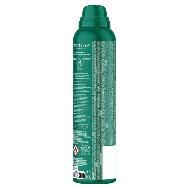 Mitchum anti-perspirant deodorant spray Active Ocean 250ml, imported from the UK