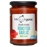 Mr Organic roasted garlic pasta sauce 350g, imported from the UK