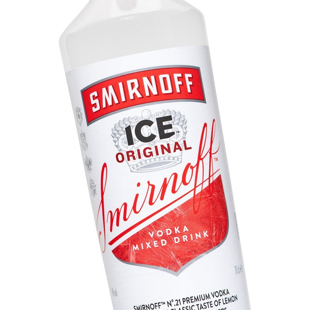 Smirnoff vodka premixed drink lemon 70cl (British brand)
