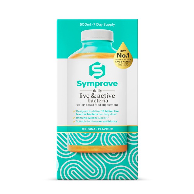 Symprove water-based supplement Original Flavour 500ml (British brand)