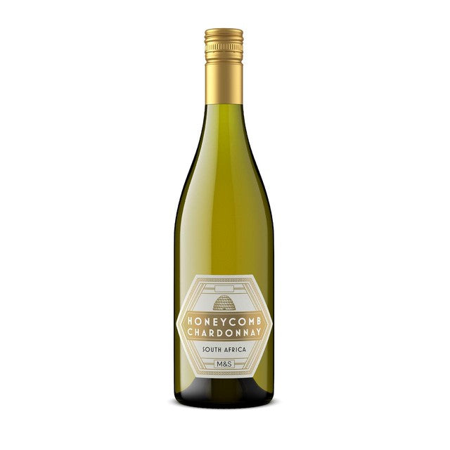 M&S Honeycomb Chardonnay white wine 75cl, imported from the UK