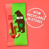 Bear fruit bars strawberry and apple 5 x 20g - British product