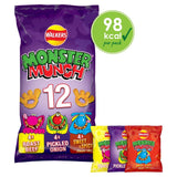 Walkers Monster Munch Variety Multipack 12 x 20g packets (British brand)