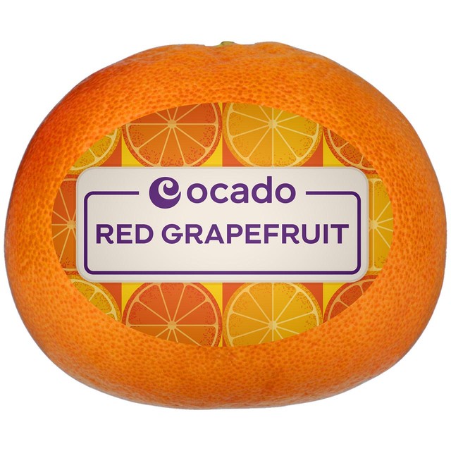 Ocado red grapefruit 87mm, imported from the UK