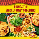 Old El Paso paprika flavour tortilla chips 185g, imported from the UK