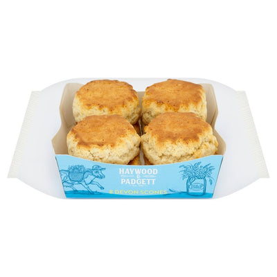 Haywood & Padgett Naturell Devon Scones 8pk