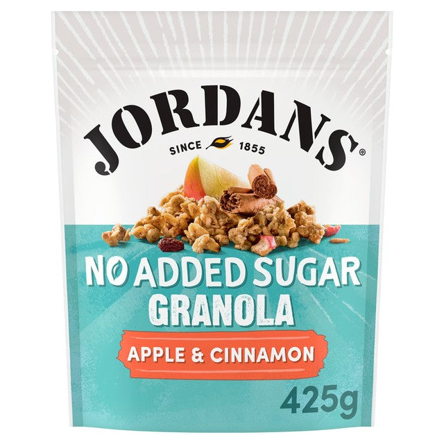Jordans no added sugar granola apple cinnamon 425g, UK version