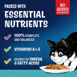 Felix Ocean Feasts in jelly wet cat food 40 x 85g pouches - British product