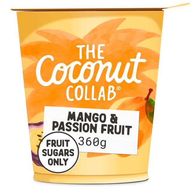 Coconut Collab mango and passionfruit coconut yoghurt 360g - British product