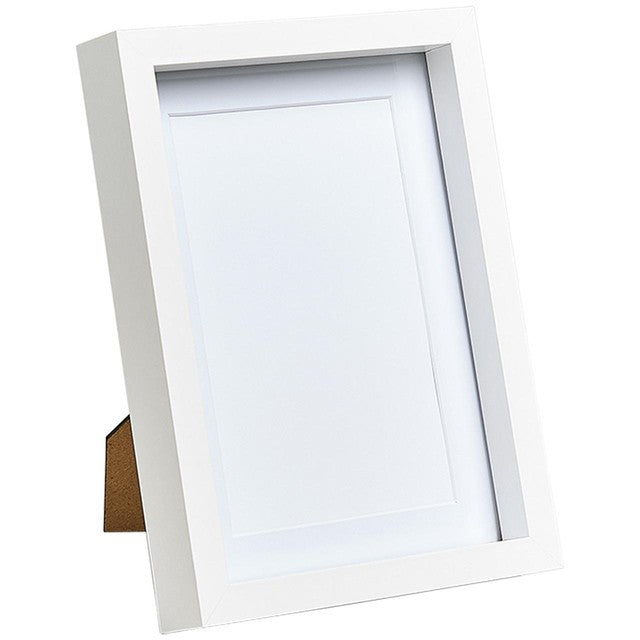 M&S wood photo frame white 4x6 inch, imported from the UK