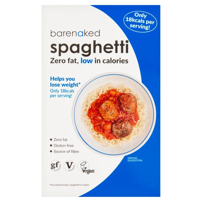 Bare Naked Spaghetti Konjac Low Carb Alternative 250g