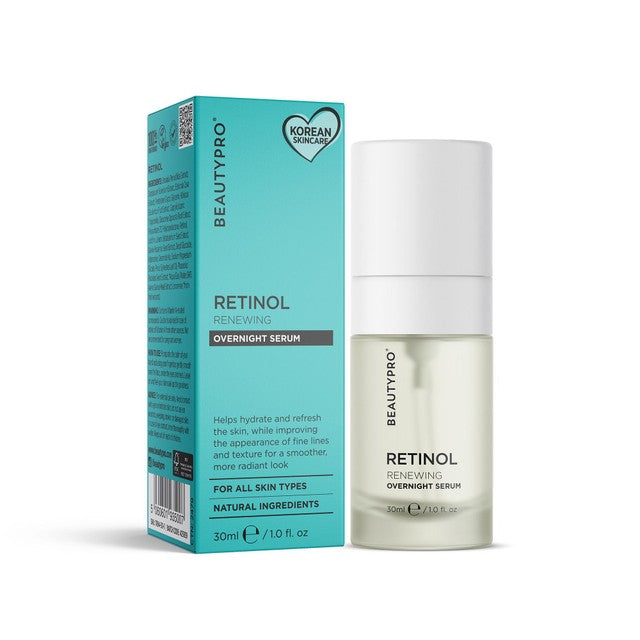 Beauty Pro Retinol 1% Anti-Ageing Overnight Serum 30ml - British product