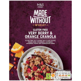 M&S Very Berry & Orange granola 360g, imported from the UK