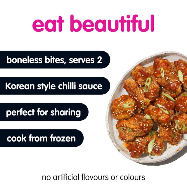Itsu Korean Style Crispy Chicken with Chilli Sauce 340g, UK version