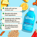The Turmeric Co. Raw Turmeric & Ashwagandha health shot 420 ml (British brand)