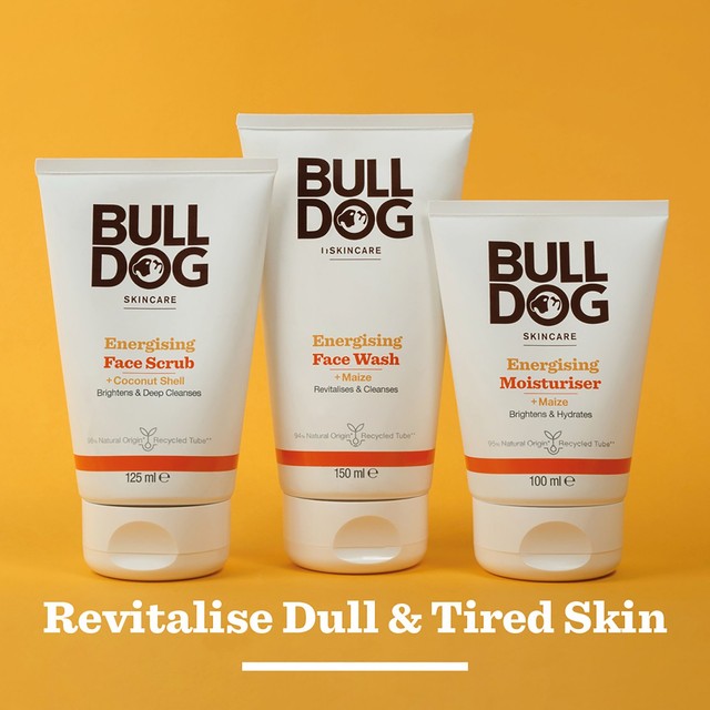 Bulldog Energising Face Scrub 125ml - British product