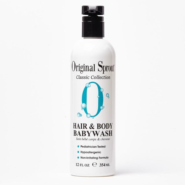 Original Sprout Baby 2-in-1 Hair and Body Wash 354ml, imported from the UK