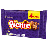 Cadbury Picnic chocolate bar 4 x 38g - British product