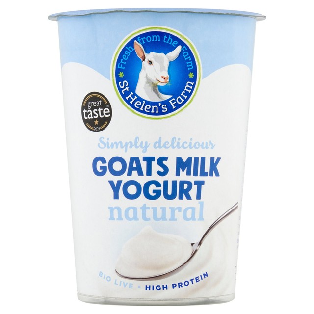 St Helens Farm Natural Goat's Milk Yoghurt 450g (British brand)