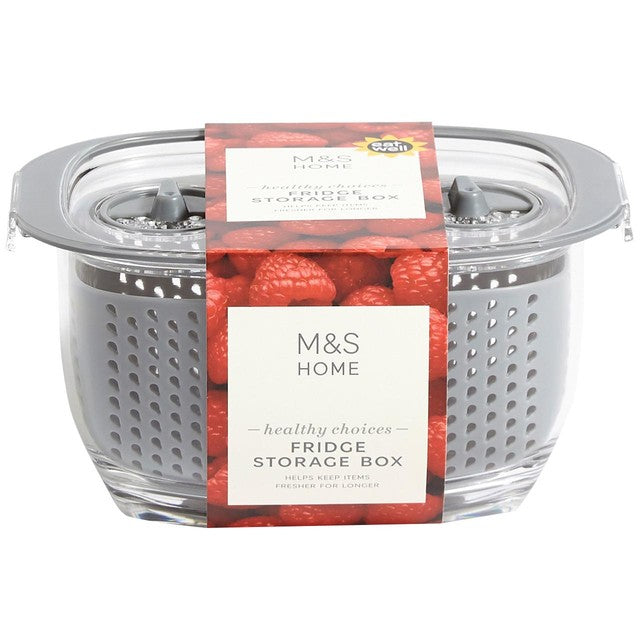 M&S Small Fridge Storage Box 480ml, imported from the UK