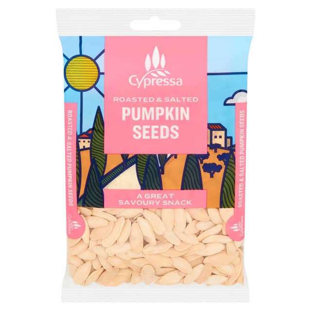 Cypressa roasted and salted pumpkin seeds 100g - British product