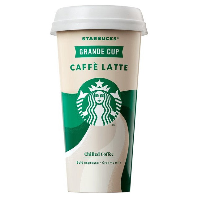 Starbucks Caffè Latte iced coffee 330ml (British brand)