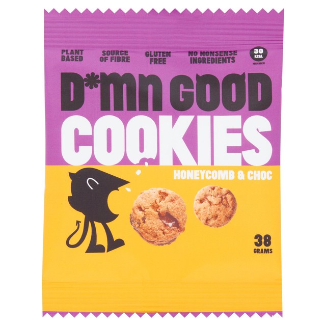 Raw Bake Station honeycomb and chocolate cookies 38g - British product