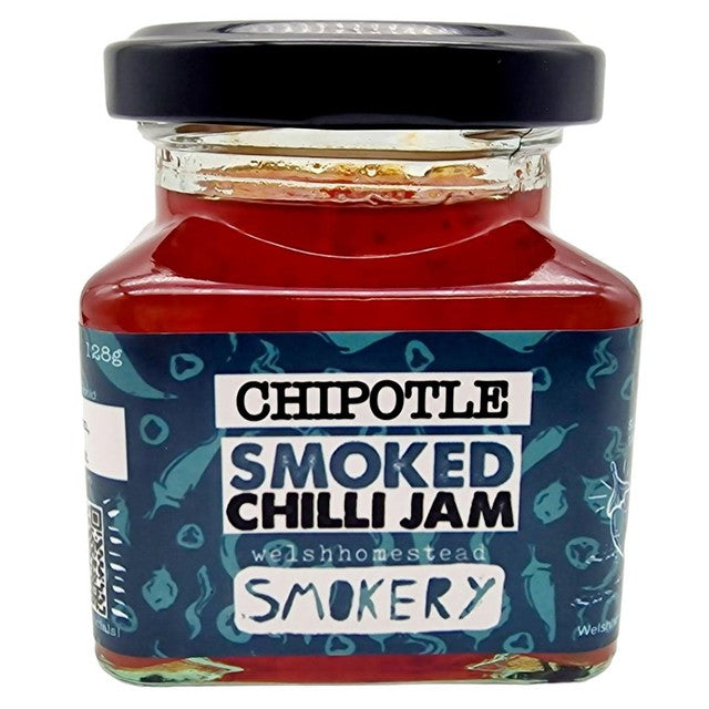 Welshstead Smokery chipotle smoked chilli jam 128g (British brand)