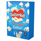 Butterkist salted microwave popcorn 180g - British product