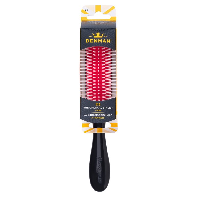 Denman 7 row hair styling brush - British product