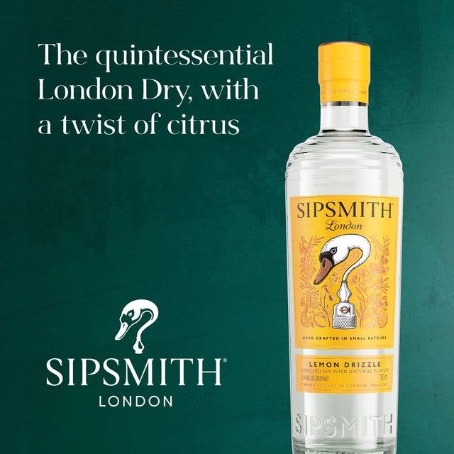 Sipsmith Lemon Drizzle gin 70cl (British brand)