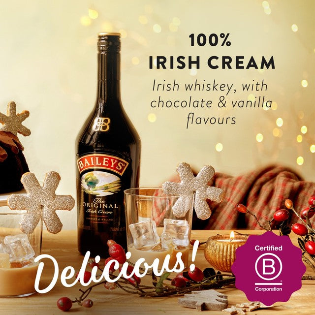 Baileys Original Irish cream liqueur 1L - British product