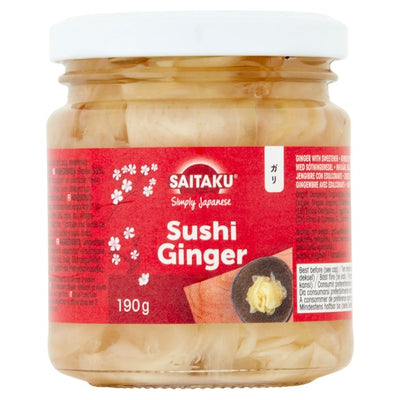 Saitaku Sushi Pickled Ginger Sushi Ingredient 190g