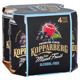 Kopparberg alcohol-free mixed fruit cider 4 x 330ml cans, UK version